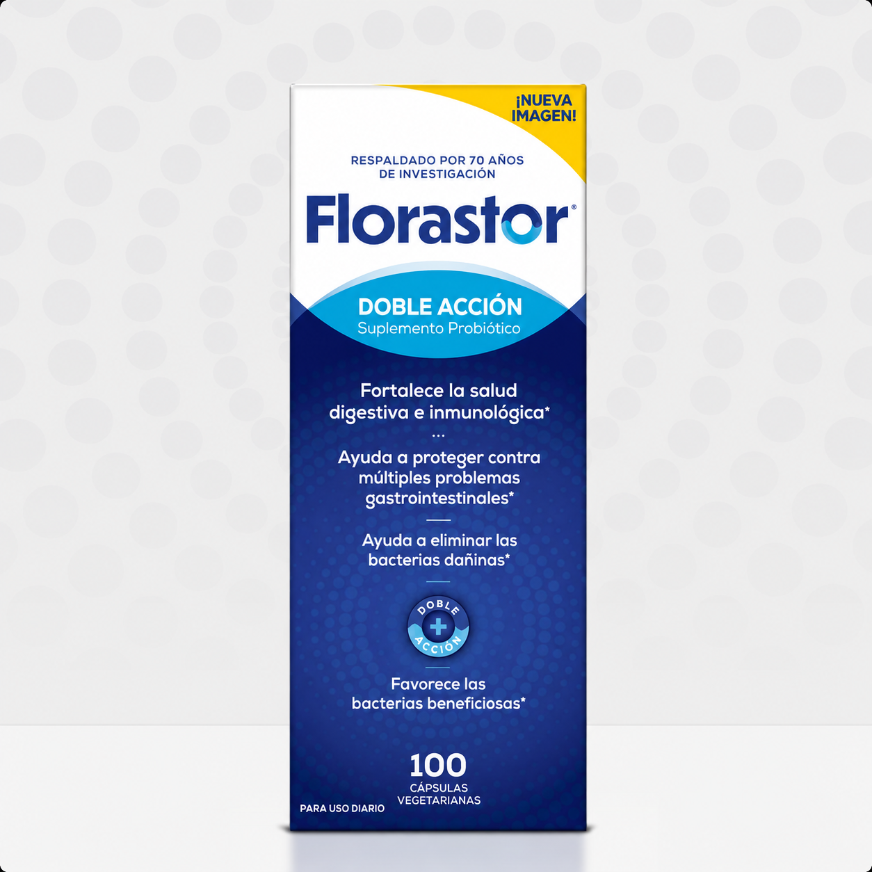Florastor® - Suplemento probiotico de doble accion